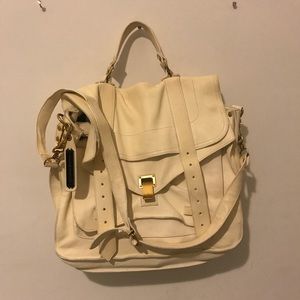 Proenza Schouler large white PS1 satchel